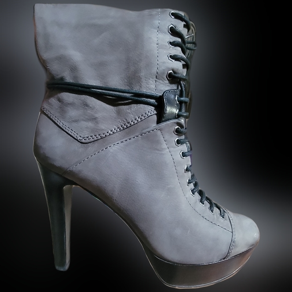 Nine West NWMYBOO DARK GREY/BLACK size 10M - Picture 4 of 10